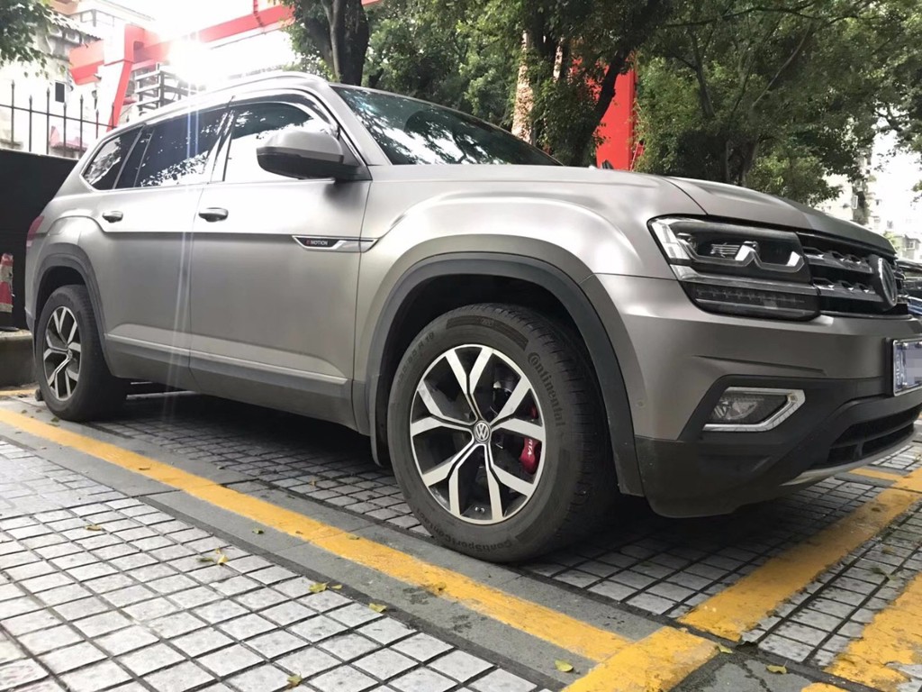 Modification case: VW Teramont updating Sparta racing 6 pistons brake kit