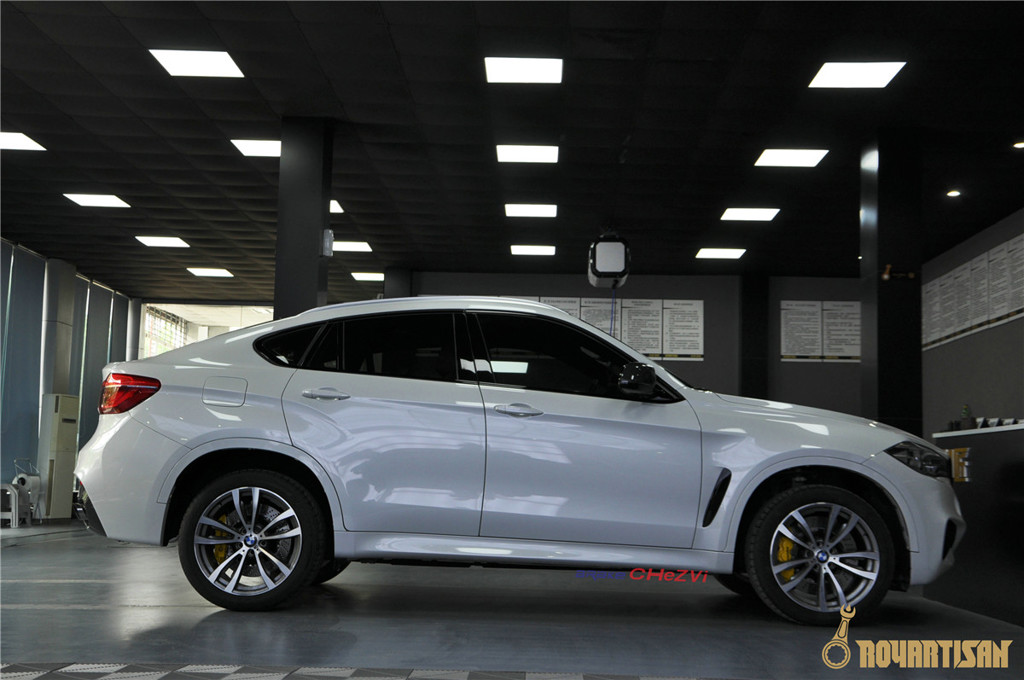 Modification appreciation| BMW X6 Updating Brembo GT caliper front 6 pistons plus rear 4 pistons brake kit