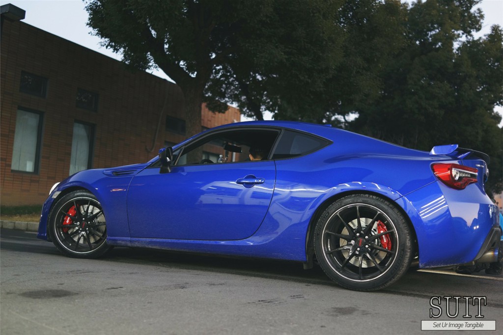 Modified Case | Subaru BRZ upgrade AP Racing brake before and after